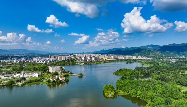 重慶梁平雙桂湖國(guó)家濕地公園。熊偉攝