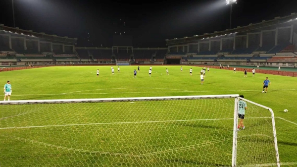 夜訓(xùn)備戰(zhàn)現(xiàn)場(chǎng)。大足區(qū)融媒體中心供圖