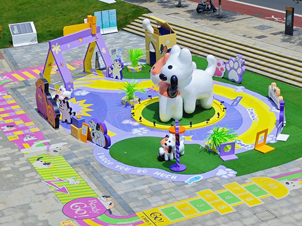 TaTa好6天地寵物樂(lè)園。重慶天地供圖