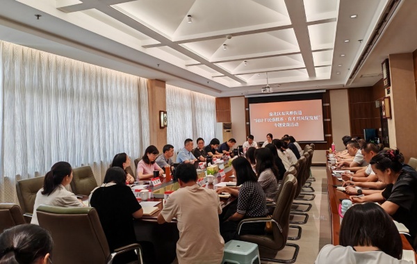 雙鳳橋街道民生項目調(diào)研及成果分享交流會現(xiàn)場。田菊俐攝