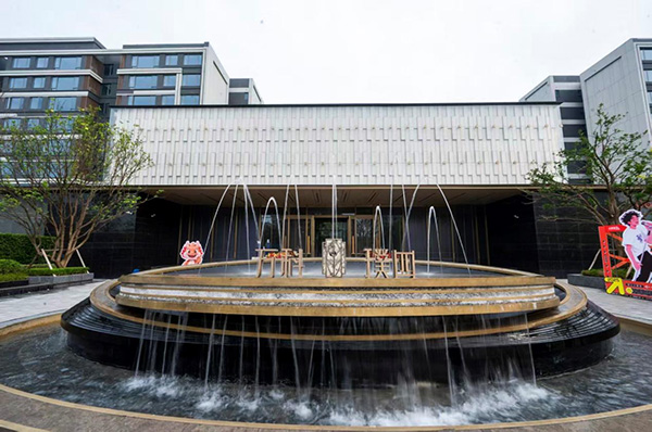 萬(wàn)科璞園-璞玉組團(tuán)交付現(xiàn)場(chǎng)。重慶萬(wàn)科供圖