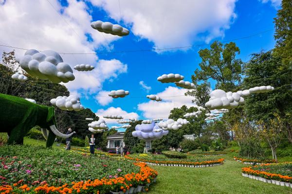 園內(nèi)景色優(yōu)美。崔景印攝