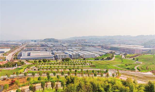 在中行金融力量支持下，蓬勃建設(shè)中的川渝高竹新區(qū) 肖先榮 攝/視覺重慶
