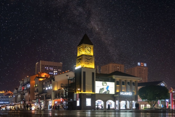 重慶熙街場(chǎng)景實(shí)拍圖。重慶熙街供圖