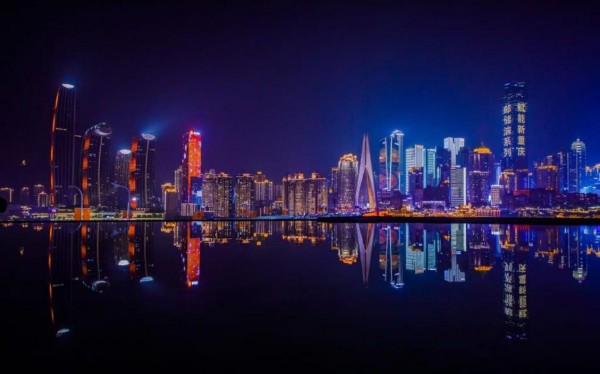 重慶城市風(fēng)光。郵儲銀行重慶分行供圖